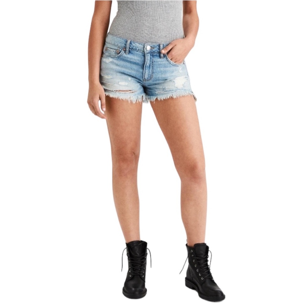 American Eagle Tom Girl Shortie Shorts - Picture 1 of 3
